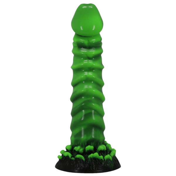 Manticore 9 Inch Textured Silicone Dildo – Body-Safe with Strong Suction Cup > Dildos > Fantasy - Tophatter Daily Deals