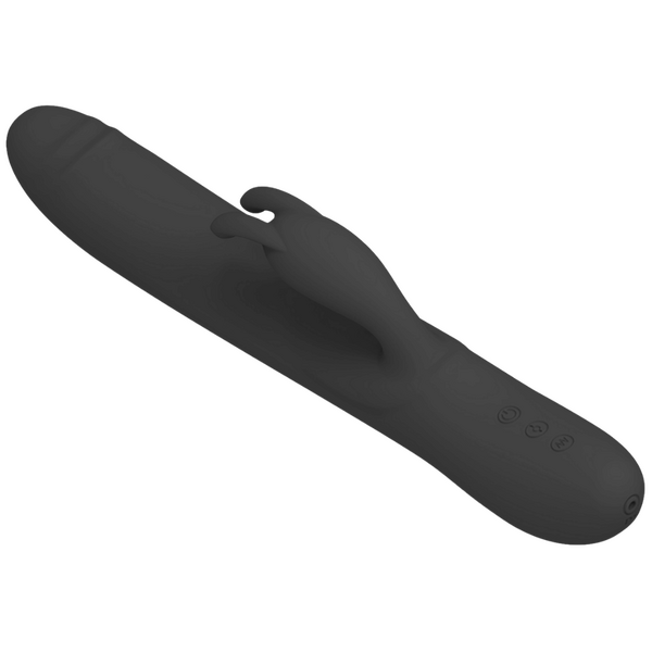 Byron Rabbit Vibrator - Rotating, Massaging, Clitoral Flickering, Fully Waterproof with Synchronous Thrusting Beads > Vibrators > Ladies > Rabbit - Tophatter Daily Deals