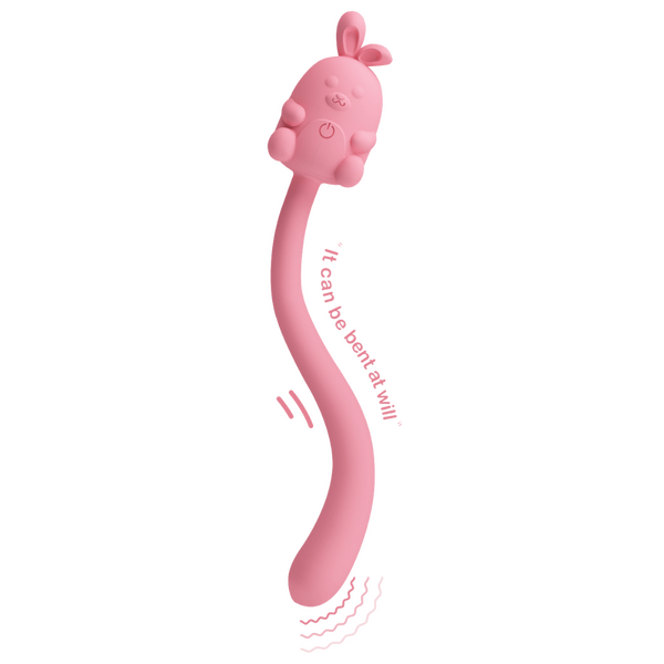 Pretty Love Cute Bunny Flirting Stick – Vibrator with Seven Vibration Modes > Vibrators > Unconventional - Tophatter Daily Deals
