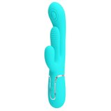 Shania 4in1 Multi-Function Rabbit Vibrator – Velvet Silicone 7 Vibration Settings > Vibrators > Ladies > Rabbit - Tophatter Daily Deals