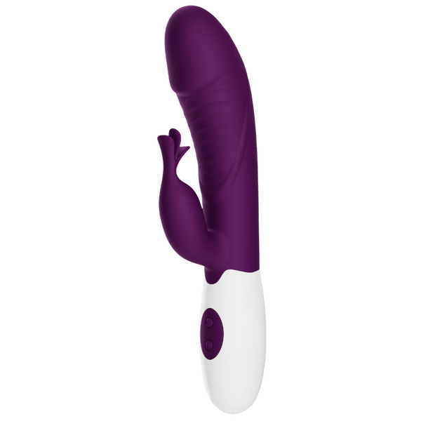 Rasmussen Dual Stimulator – G-Spot and Clitoral Vibrator with 30 Frequencies > Vibrators > Ladies > Rabbit - Tophatter Daily Deals
