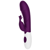 Rasmussen Dual Stimulator – G-Spot and Clitoral Vibrator with 30 Frequencies > Vibrators > Ladies > Rabbit - Tophatter Daily Deals