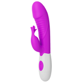 Rasmussen Dual Stimulator – G-Spot and Clitoral Vibrator with 30 Frequencies > Vibrators > Ladies > Rabbit - Tophatter Daily Deals