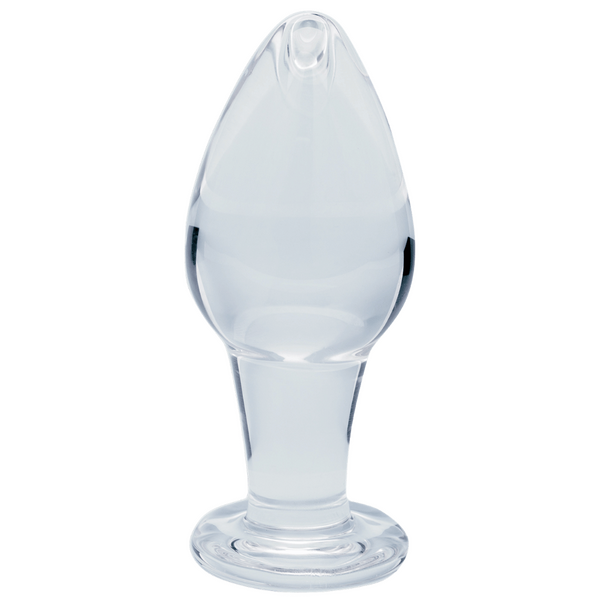 Utopian Bud Glass Butt Plug – Handcrafted 3.5 Inch Borosilicate Glass Plug > Glass > Toys - Tophatter Daily Deals