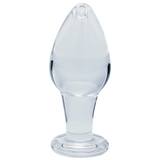 Utopian Bud Glass Butt Plug – Handcrafted 3.5 Inch Borosilicate Glass Plug > Glass > Toys - Tophatter Daily Deals