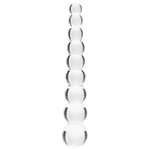 Elysian Pearls – 6.7 Inch Borosilicate Glass Dildo > Glass > Dildos - Tophatter Daily Deals