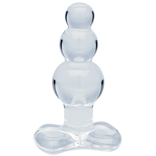 Utopian Reverie – Handcrafted 3.6 Inch Glass Anal Beads Toy > Glass > Dildos - Tophatter Daily Deals