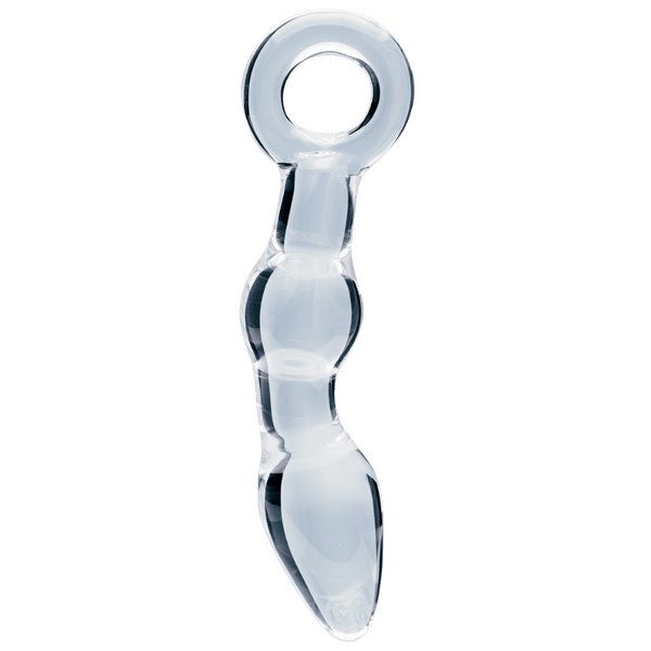 Utopian Mystique – 5.2 Inch Ribbed Glass Anal Dildo > Glass > Dildos - Tophatter Daily Deals