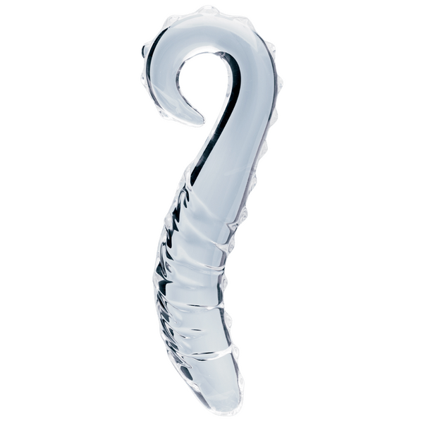 Hera’s Tempest – Premium Borosilicate 5.5 Inch Curved Glass Dildo > Glass > Dildos - Tophatter Daily Deals