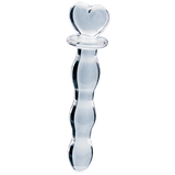 Hera's Cascade – 5.9 Inch Handblown Borosilicate Glass Dildo with Sculptural Handle > Glass > Dildos - Tophatter Daily Deals