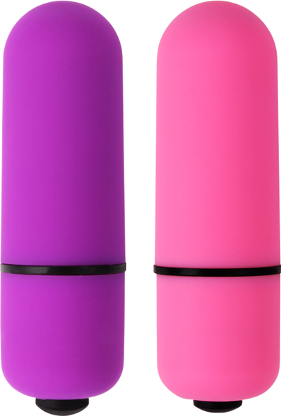 Laviva Dual Bullet Combo – Waterproof Silicone-Coated Dual Bullet Vibrator with 7 Functions > Vibrators > Mini Vibrators - Tophatter Daily Deals