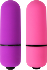 Laviva Dual Bullet Combo – Waterproof Silicone-Coated Dual Bullet Vibrator with 7 Functions > Vibrators > Mini Vibrators - Tophatter Daily Deals