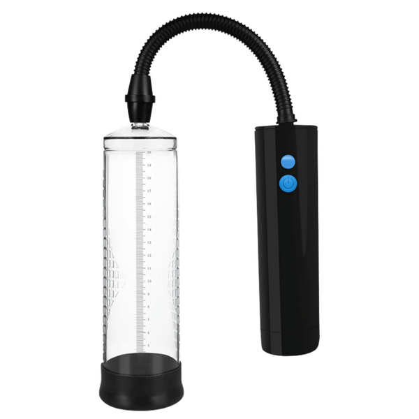 Vaczilla X21 (Black) – USB Rechargeable 3-Speed Cylinder Pump With Silicone Sleeve and Penis Ring > Pumps > Penis Pumps Electric - Tophatter Daily Deals