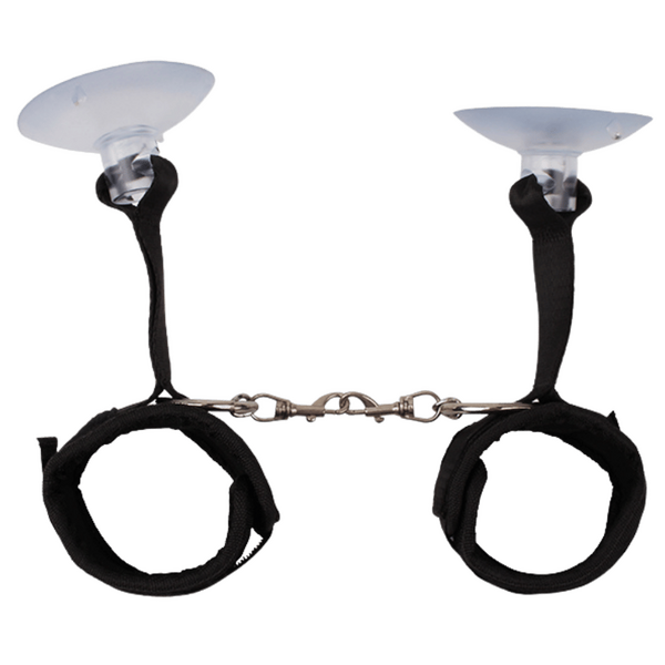 Tie Up Love Cuffs – Fully Adjustable Love Cuffs with Strong Suction Cups > Bondage Gear > Restraints - Tophatter Daily Deals