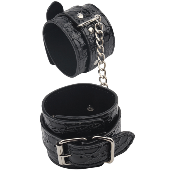 Be Good Wrist Cuffs – Fully Adjustable Metal Hook Restraints Bondage Accessory > Bondage Gear > Restraints - Tophatter Daily Deals