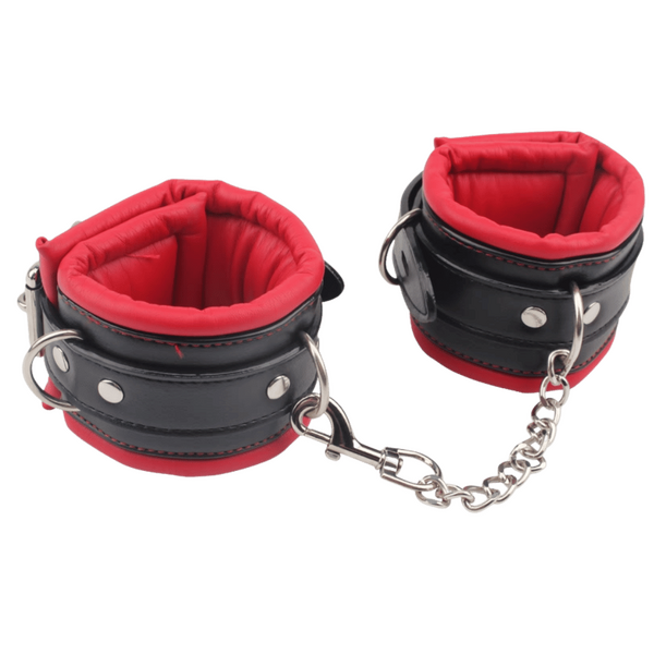 Super Soft Ankle Cuffs – Adjustable Metal Hook Restraint Cuffs > Bondage Gear > Restraints - Tophatter Daily Deals