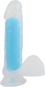 Neon Billy 7.6" (Glow Pink) > Vibrators > Standard Vibrators - Tophatter Daily Deals