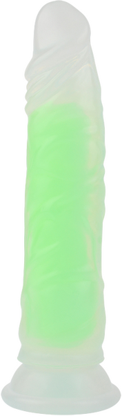 Neon Johnny 8.4" (Glow Pink) > Vibrators > Standard Vibrators - Tophatter Daily Deals