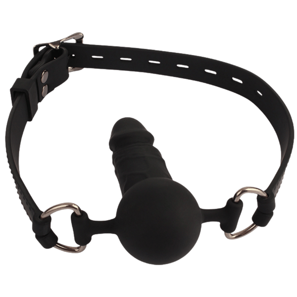 Dildo Gag – Adjustable Restraint Gag Device > Bondage Gear > Gags and Bits - Tophatter Daily Deals