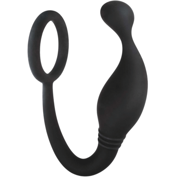 Prostate Plug With Love Ring – Hygienic Silicone 4.5 Inch Prostate Plug > Anal Range > Prostate Plugs - Tophatter Daily Deals