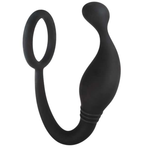 Prostate Plug with Love Ring – 4 Inch Hygienic Silicone Butt Plug > Anal Range > Prostate Plugs - Tophatter Daily Deals