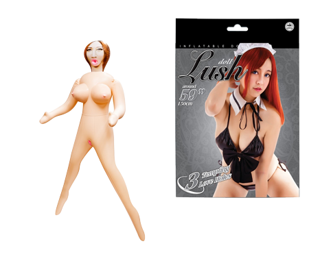 Lush Dolls Serena V – Life-Size Inflatable Doll with Realistic Features > Sex Toys > Sex Dolls > Novelty Inflatables - Tophatter Daily Deals