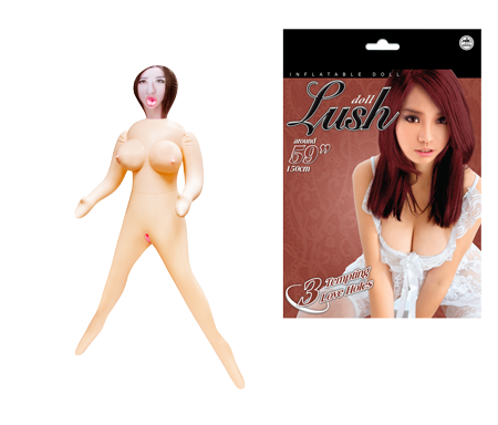 Lush Dolls Mikiko Life-Size Inflatable Doll – Soft Smooth Tight Vagina and Anus with Perky Breasts > Sex Toys > Sex Dolls > Novelty Inflatables - Tophatter Daily Deals