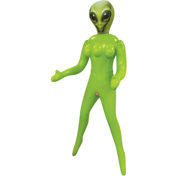 Inflatable 3-Breasted Alien Love Doll - (Ynez Standing) > Sex Toys > Sex Dolls > Novelty Inflatables - Tophatter Daily Deals
