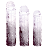 3 in 1 Extension Sleeve (Smoke) – High-Quality TPE Material Soft Flexible Sleeve with Multiple Sizes > Sex Toys For Men > Penis Sleeves - Tophatter Daily Deals