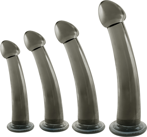 4 in 1 Anal Plug Kit – Flexible Hygienic Suction Cup Base Anal Plugs > Anal Range > Butt Plug Kits - Tophatter Daily Deals