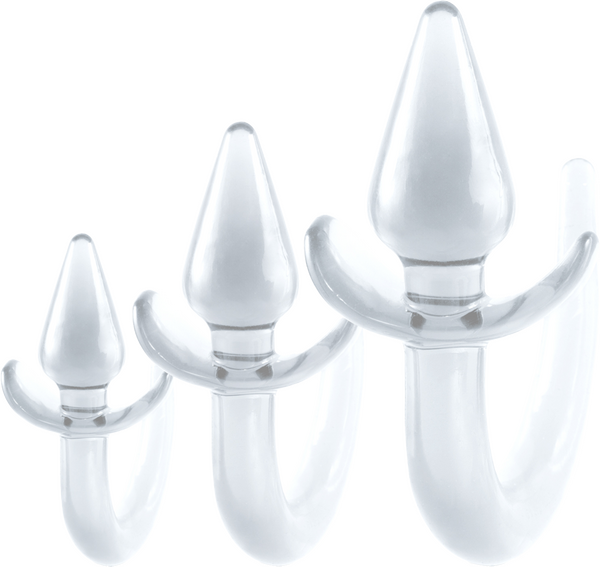 3 in 1 Anal Plug Kit – Flexible Hygienic Plug with Tail > Anal Range > Tail Butt Plugs - Tophatter Daily Deals