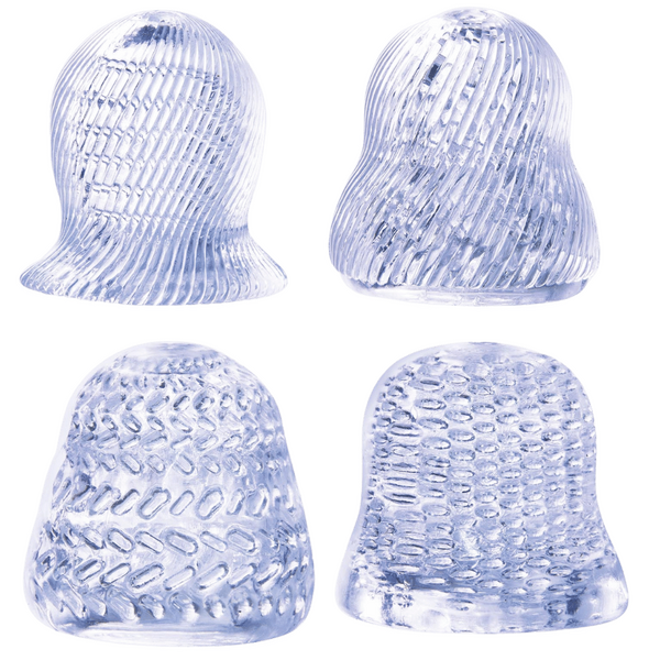 4 in 1 Glans Stroker Set – Multi-Function Stimulation 2 x 1.8 Inch Glans Stroker > Sex Toys For Men > Penis Sleeves - Tophatter Daily Deals