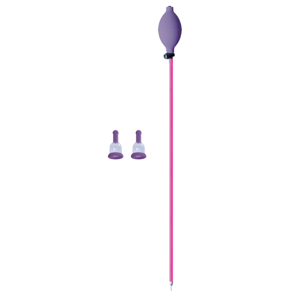 Nippies Pumpies – Silicone Nipple Sucker with 51.6cm Hose Pump > Sex Toys > Nipple Suckers - Tophatter Daily Deals