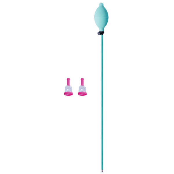Nippies Pumpies Silicone Nipple Sucker – 51.6cm Hose Nipple Pump > Sex Toys > Nipple Suckers - Tophatter Daily Deals