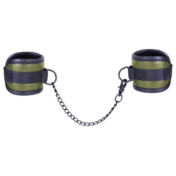 Adjustable Velcro Lock Handcuffs – 22.4cm Chain Length Handcuffs > Bondage Gear > Restraints - Tophatter Daily Deals