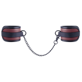 Adjustable Ankle Cuffs with Velcro Lock and 25.9cm Chain – Bondage Restraints > Bondage Gear > Restraints - Tophatter Daily Deals