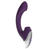 Thumping Rechargeable Silicone Vibrator – 13cm Insertable Length Bendable Shaft Vibrator > Vibrators > G-Spot - Tophatter Daily Deals