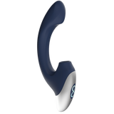 Thumping Rechargeable Silicone Vibrator – 13cm Insertable Length Bendable Shaft Vibrator > Vibrators > G-Spot - Tophatter Daily Deals