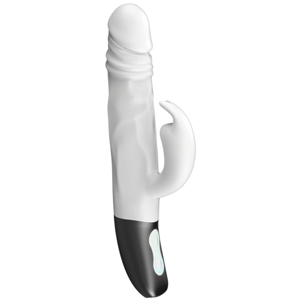 Rotating Rabbit Rechargeable Silicone Vibrator – 13cm Insertable Length Rabbit Vibrator > Vibrators > Ladies > Rabbit - Tophatter Daily Deals