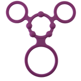Triple Ring With Ball Stretcher – Stretchy Durable Silicone Ball Stretcher > Sex Toys For Men > Ball Stretchers - Tophatter Daily Deals