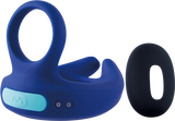 Dual Motor Cock Ring with Scrotal Stimulator – Rechargeable Splashproof Silicone Toy > Cock Ring > Vibrating - Tophatter Daily Deals