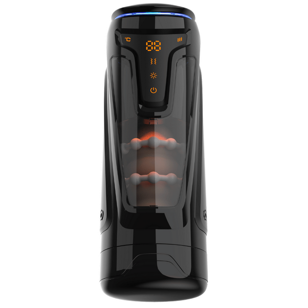 Warrior Heartbeat Nexus Ecstasy – Heated Thrusting Male Masturbator with Vibrations > Sex Toys For Men > Masturbators > Vibrating - Tophatter Daily Deals