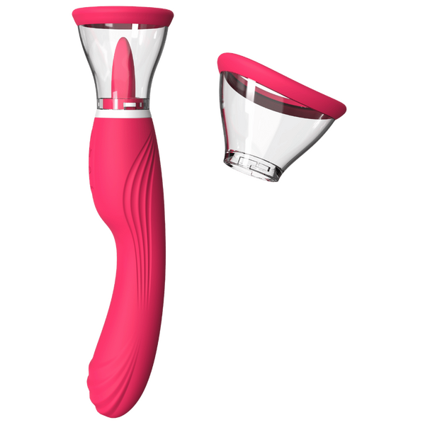 LaViva Ultimate Tickler – Multi-Function 10 Inch Tongue Licking Vibrator > Sex Toys For Ladies > Clitoral Vibrators and Stimulators - Tophatter Daily Deals