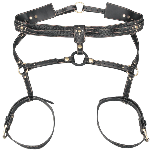 Rebellion Reign Faux Leather Full Body Harness – Luxury Body Harness > Clothes > Womens Harnesses - Tophatter Daily Deals