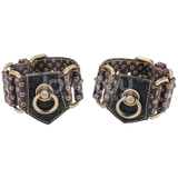 Rebellion Reign Thigh Cuffs Set – Adjustable PU BDSM Restraint Cuffs > Bondage Gear > Restraints - Tophatter Daily Deals