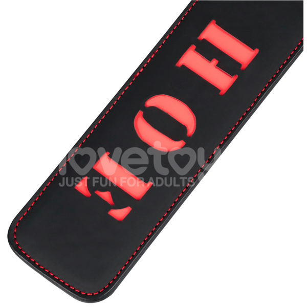 Rebellion Reign – 15 Inch PU Paddle with Cut-Out Design Paddle > Bondage Gear > Paddles - Tophatter Daily Deals