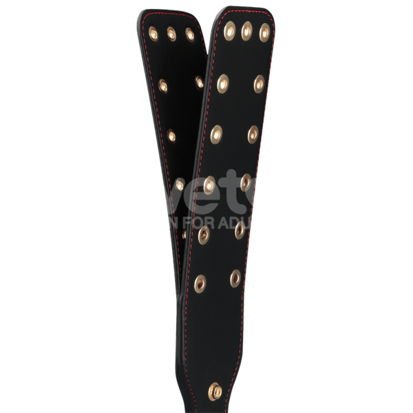 Rebellion Reign Dual-Branch Paddle – Durable PU Sensory Paddle 15 Inch > Bondage Gear > Paddles - Tophatter Daily Deals