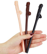 Lovetoy Pack of 9 Willy Straws – Drinking Straws Set > Novelties > Party Supplies - Tophatter Daily Deals