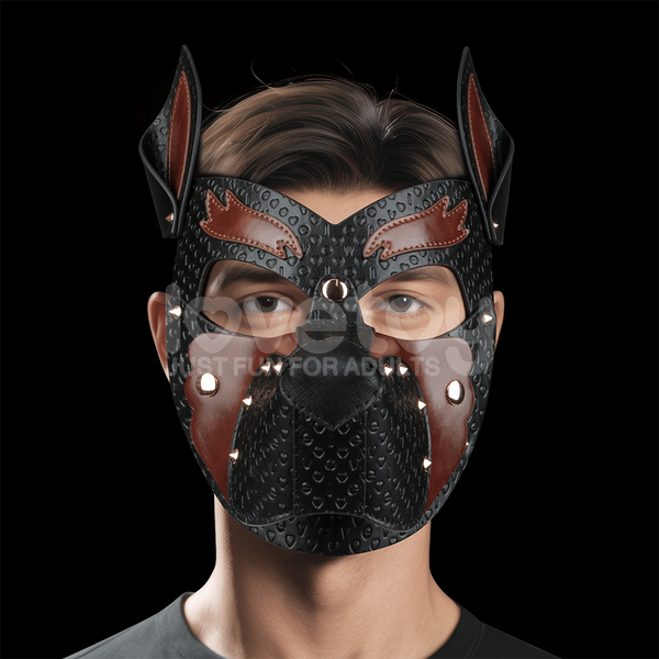 Rebellion Reign Howl Pup Mask – Pet Play Mask > Bondage Gear > Masks - Tophatter Daily Deals