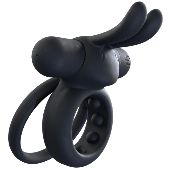 Ohare (Black | Blue | Green) – Rechargeable Silicone Rabbit Vibrating Cock Ring > Cock Ring > Vibrating - Tophatter Daily Deals